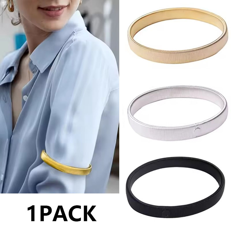 Men Accessories Wrist - حامل أكمام قميص مرن قابل للتعديل،