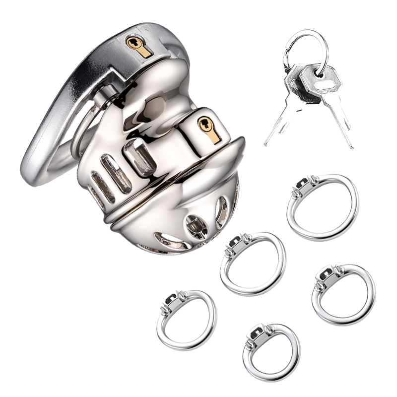 Young Men'S Accessories - قفص العفة للرجال مع قفل وحلقات