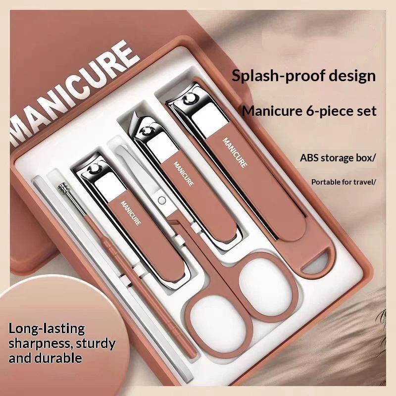 Men Accessories Combo Set - مجموعة قصافة أظافر مضادة للرذاذ من