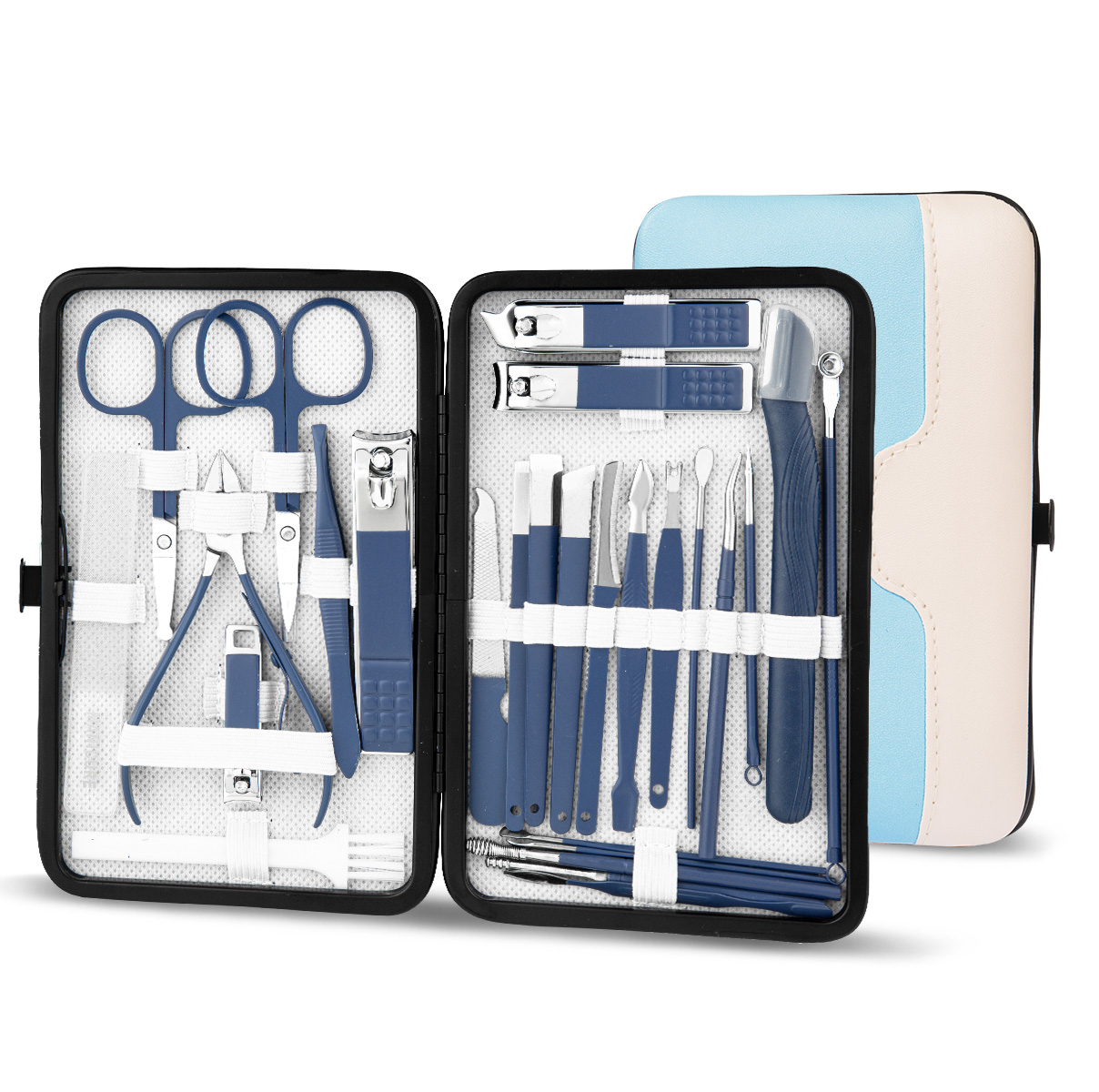 Men Accessories Combo Set - 28 قطعة مجموعة مانيكير الرجال أدوات