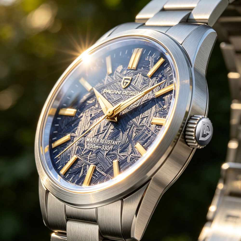 Young Men'S Accessories - ساعة رجالية كوارتز من PAGANI DESIGN