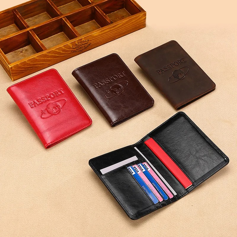 للجنسين جلد طبيعي غطاء جواز سف - مراجعة Men'S Accessories On Sale وسعره