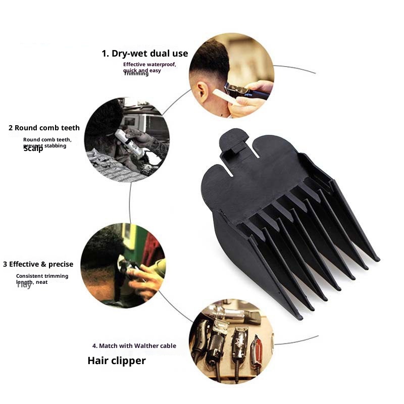 مشط تحديد الطول لماكينة حلاقة  - مراجعة Men Accessories Combo Set وسعره