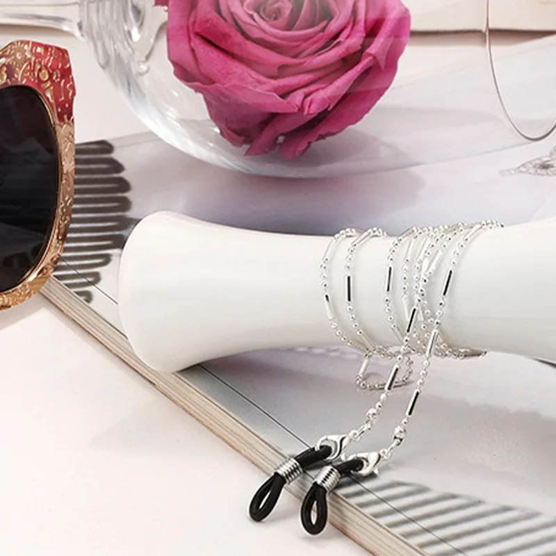 سلسلة نظارات شمسية عصرية للنسا - مراجعة Men Accessories Neck Chain وسعره