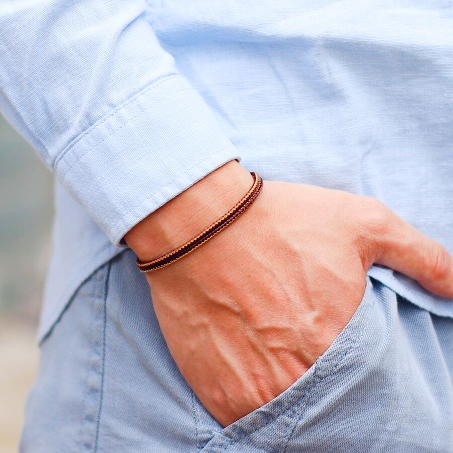 فريدة من نوعها الرجال سوار سلس - مراجعة Men Accessories Wrist وسعره