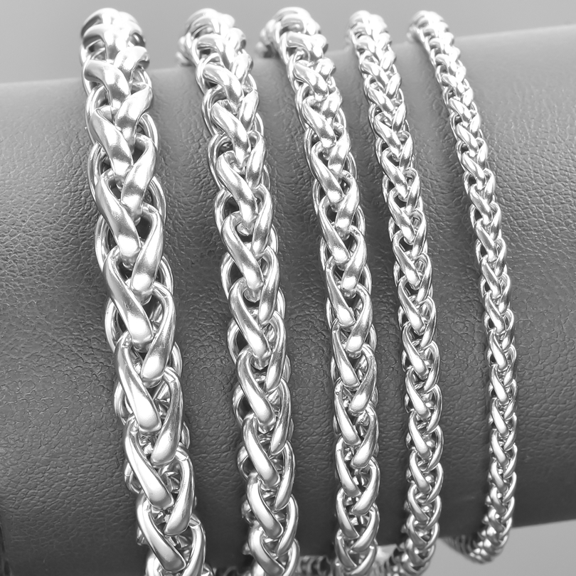عرض 3/4/5/6/7 مللي متر قلادة م - مراجعة Men Accessories Neck Chain وسعره