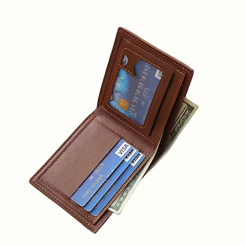 قابل للتخصيص بالنص والحروف الأ - مراجعة Bifold Leather Wallet وسعره