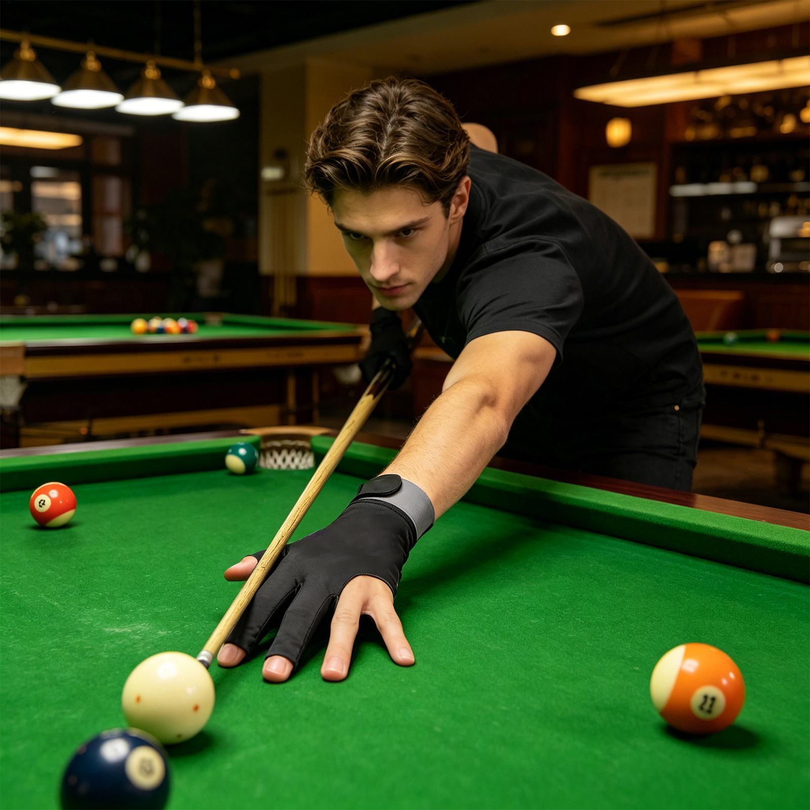 قفاز البلياردو لليد اليسرى بثل - مراجعة Men Accessories Hand وسعره