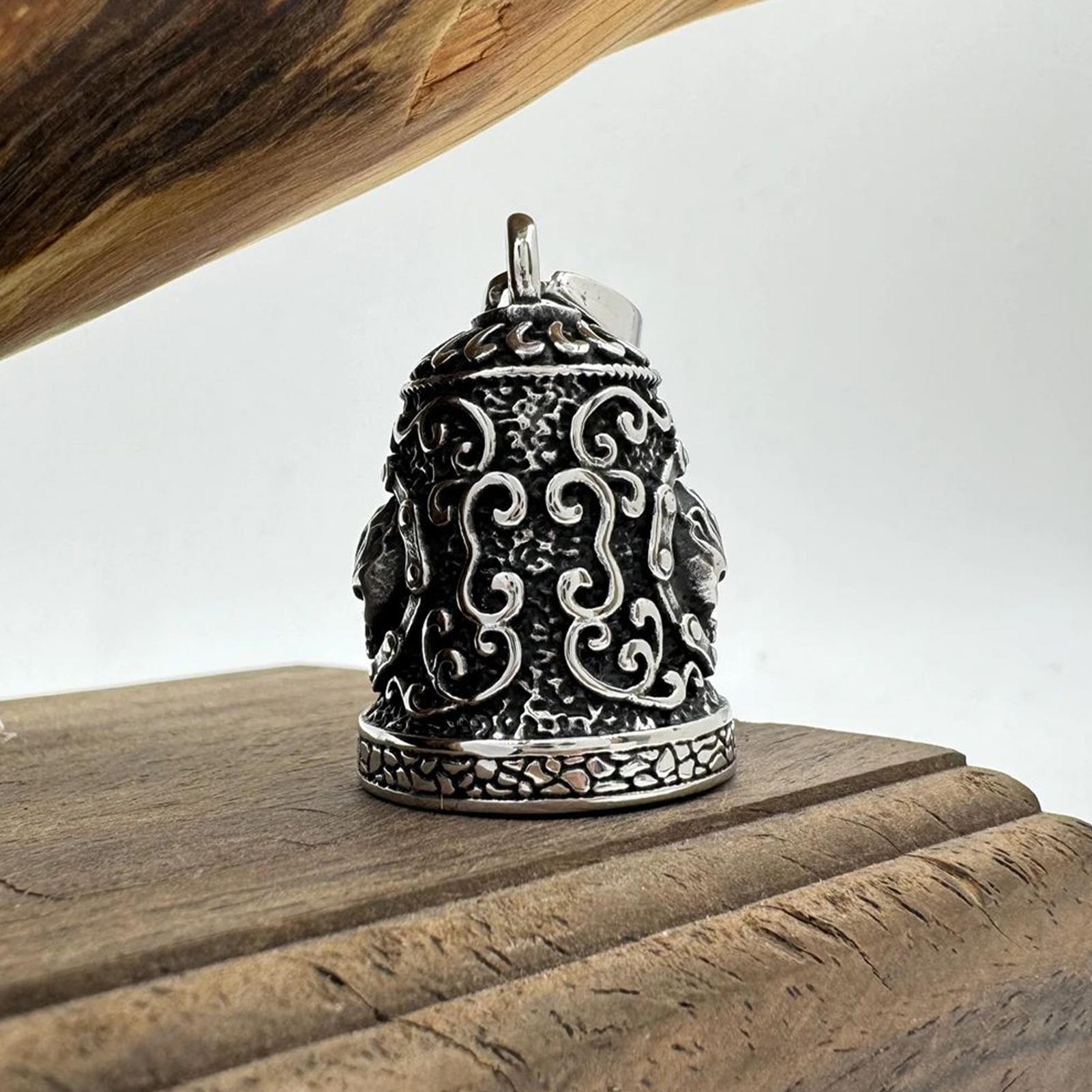 جرس على شكل جمجمة للدراجات الن - مراجعة Men Accessories Hand وسعره