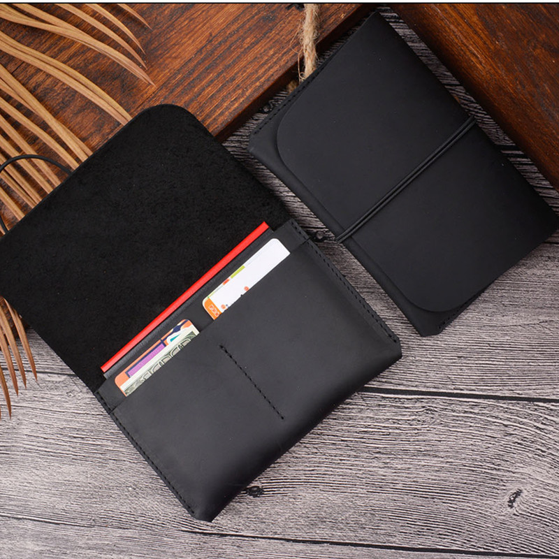 محفظة جواز سفر مصنوعة يدويًا م - مراجعة Bifold Leather Wallet وسعره