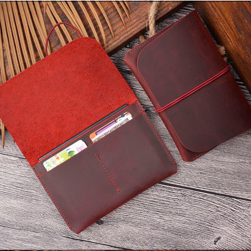 محفظة جواز سفر مصنوعة يدويًا م - مراجعة Bifold Leather Wallet وسعره