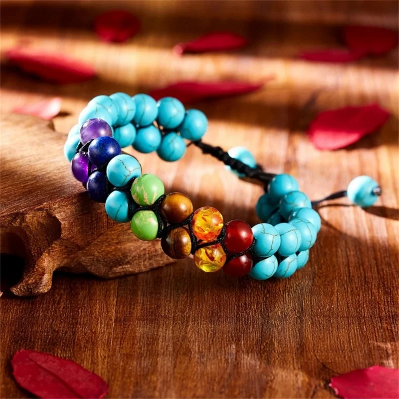 طبقة مزدوجة 7 شقرا أساور للنسا - مراجعة Men Accessories India وسعره