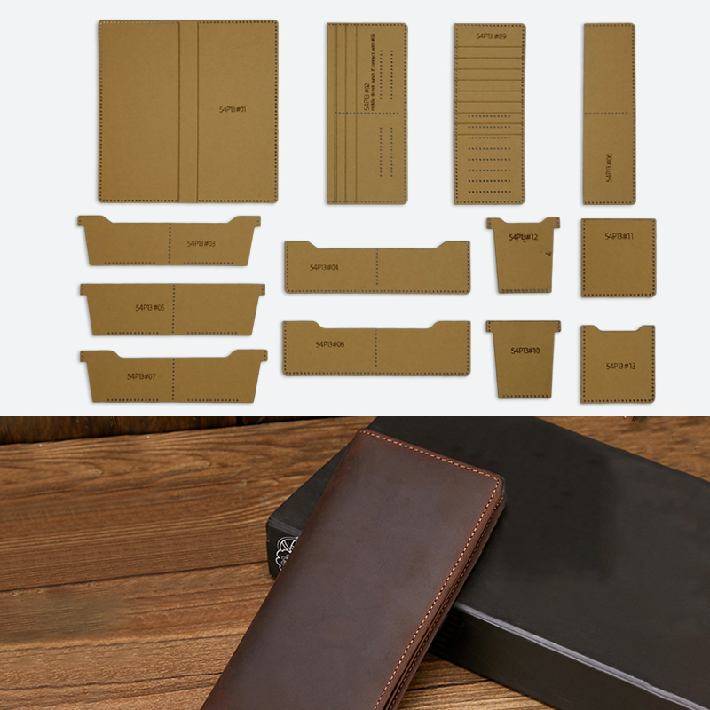 YOMDID 13 قطعة محفظة طويلة قاب - مراجعة Bifold Leather Wallet وسعره