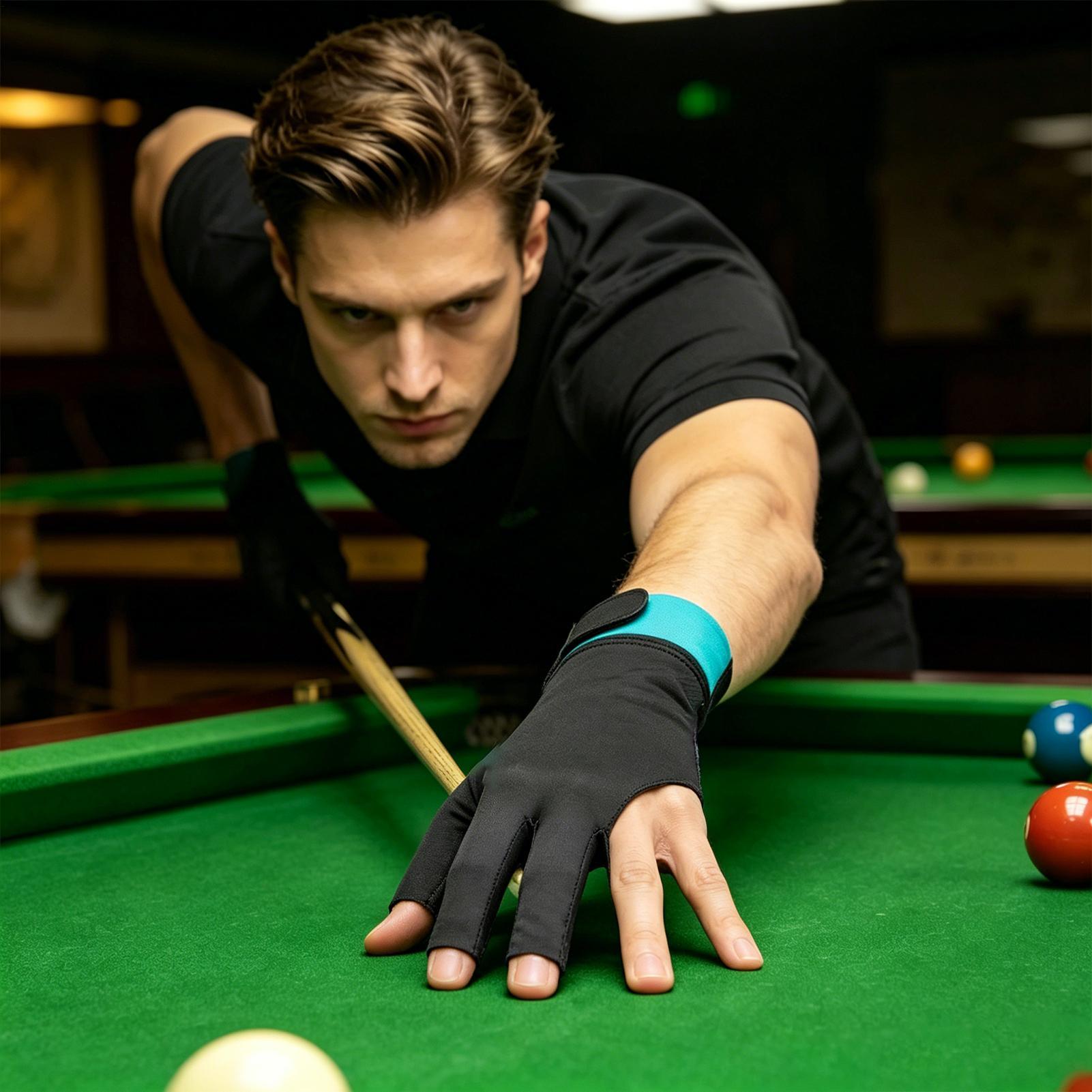 قفاز البلياردو ثلاثي الأصابع م - مراجعة Men Accessories Hand وسعره