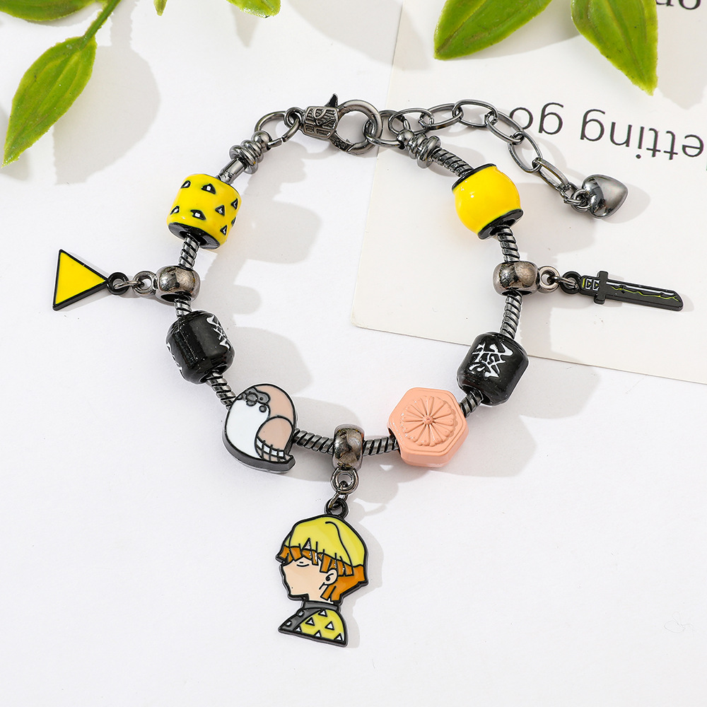 سوار معدني عصري بتعليقة أنمي ق - مراجعة Men Accessories Wrist وسعره