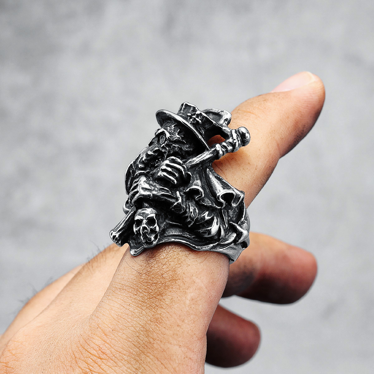 الغراب المنجل الرجال خواتم 316 - مراجعة Men'S Accessories Best وسعره