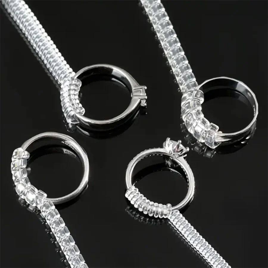 4/8 قطع - أداة ضبط حجم الخاتم  - مراجعة Young Men'S Accessories وسعره