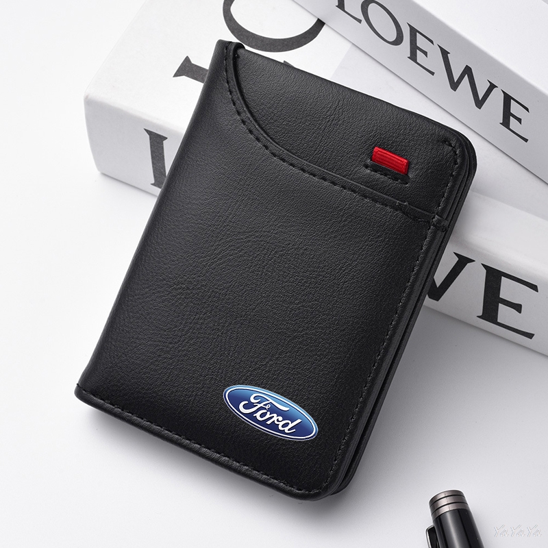 محفظة جلدية لرخصة القيادة وبطا - مراجعة Bifold Leather Wallet وسعره