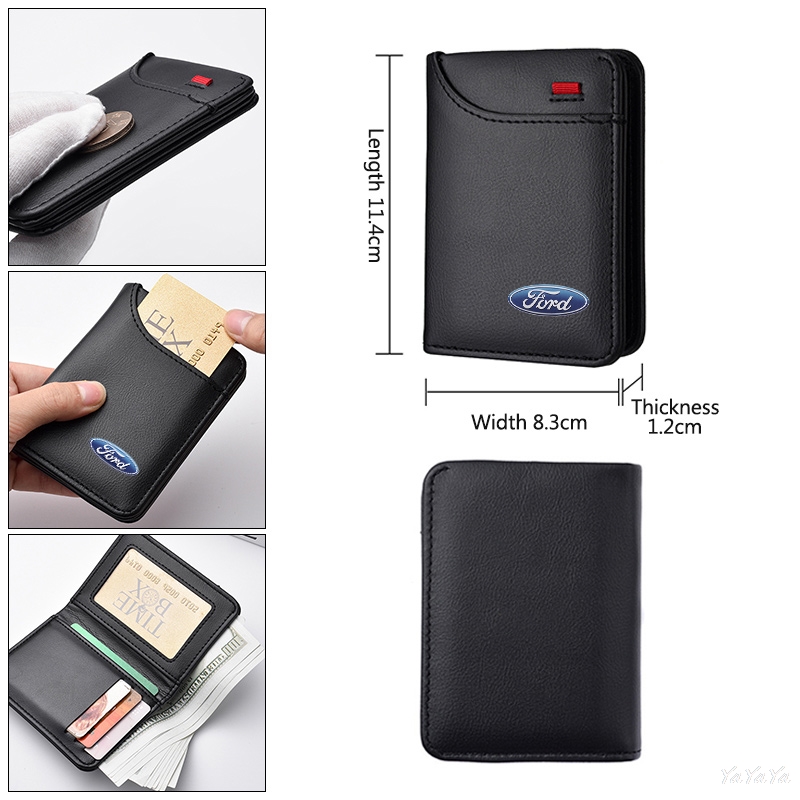 محفظة جلدية لرخصة القيادة وبطا - مراجعة Bifold Leather Wallet وسعره