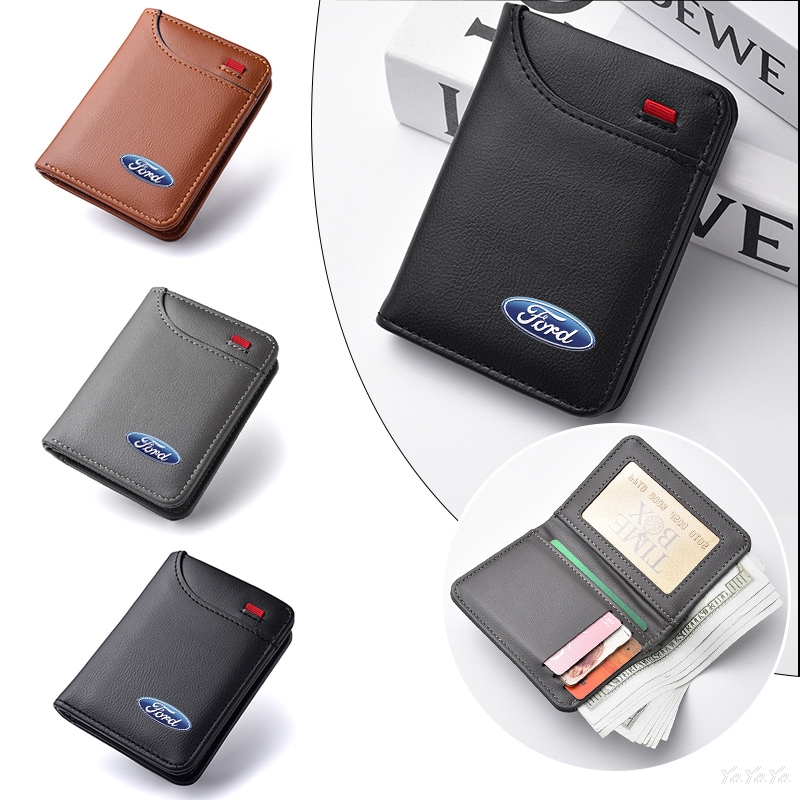 محفظة جلدية لرخصة القيادة وبطا - مراجعة Bifold Leather Wallet وسعره