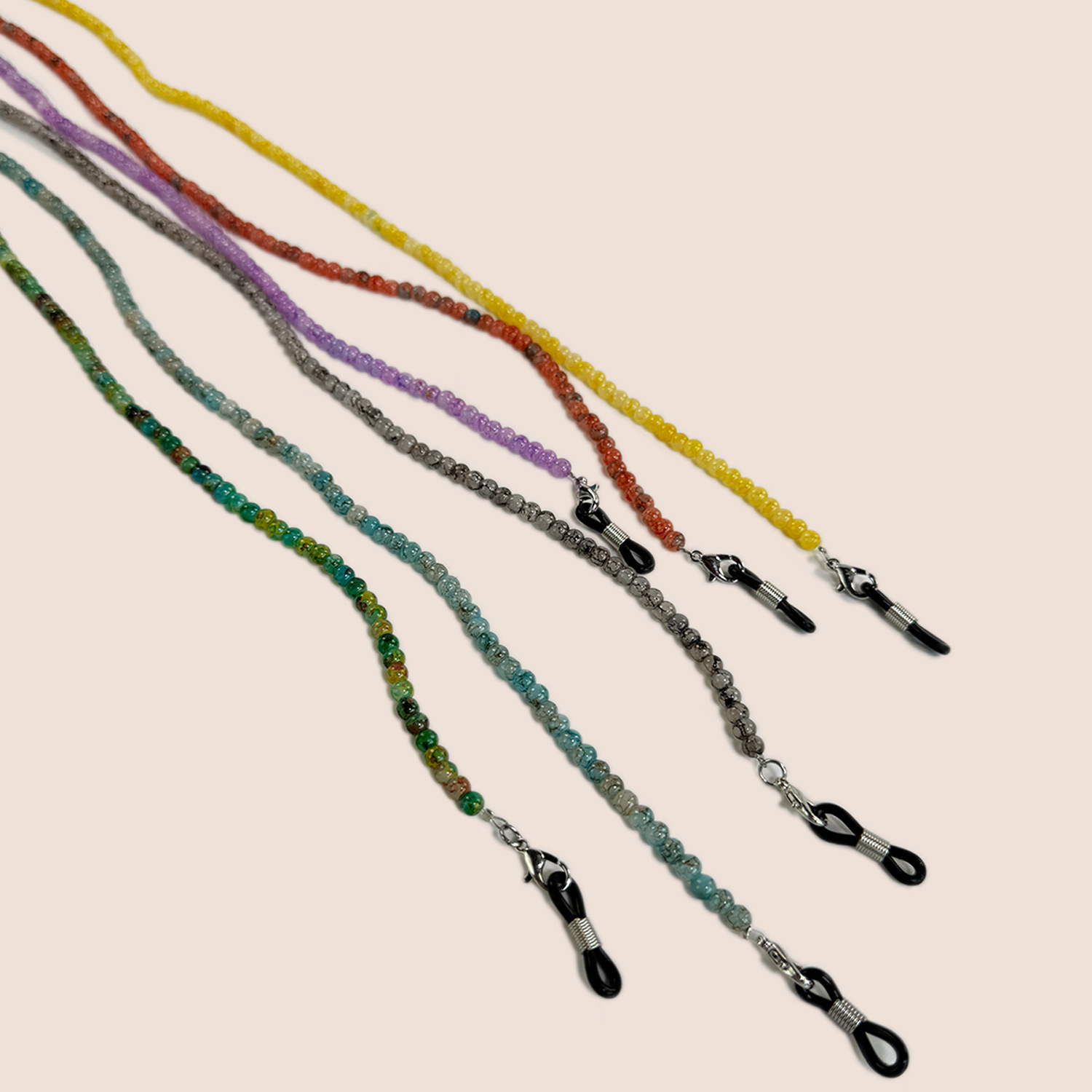 سلسلة نظارات زجاجية ملونة على  - مراجعة Men Accessories Neck Chain وسعره
