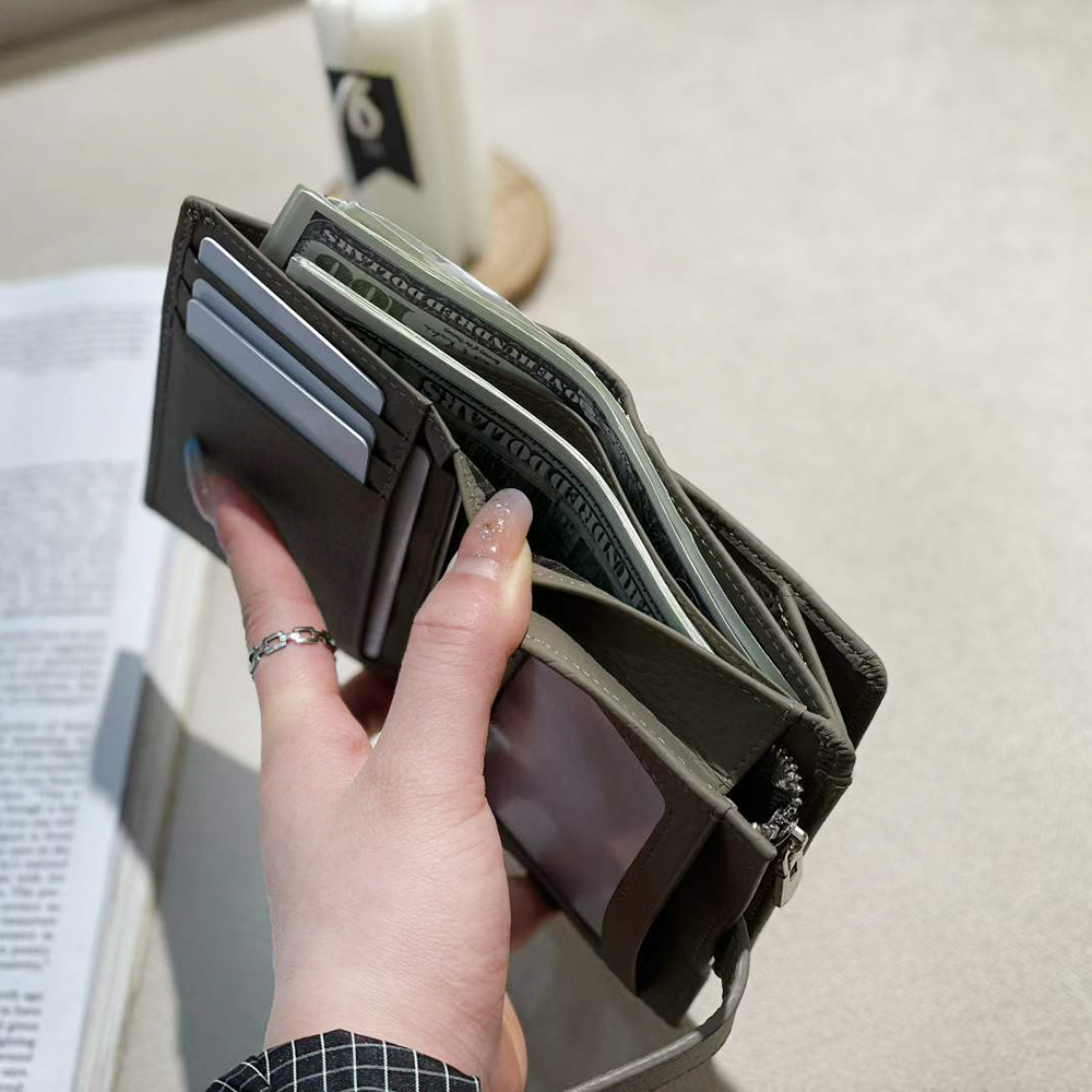 محفظة نسائية من جلد البقر مخصص - مراجعة Bifold Leather Wallet وسعره